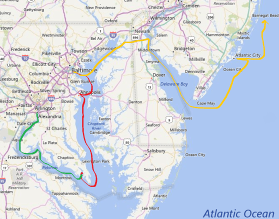 map of path